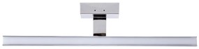 Aigostar - LED illuminazione bagno specchio 12W 230V 4000K 60cm IP44 alluminio