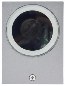 Applique Quadrata Monodirezionale IP65 - GU10 Grigio