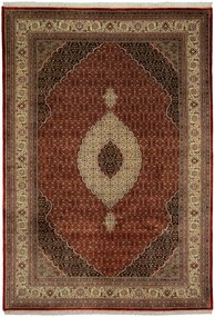 Tabriz Tappeto 240x350 Rosso (Indian) Annodato A Mano