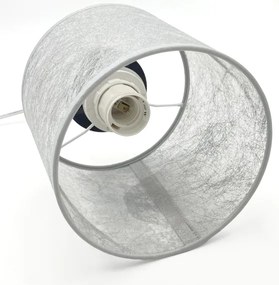 Lampada a sospensione con cavo ROSA 1xE27/60W/230V nero/grigio