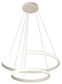 Lampadario LED dimmerabile sospeso su cavo LED/90W/230V 3000-6500K Ø 60 cm + telecomando