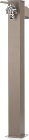 Fontana da Giardino con Doppio Rubinetto Belfer 42/QRR Tortora...