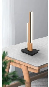 Wofi 8031-206 - Lampada da tavolo LED PALERMO LED/10,5W/230V in legno di Hevea