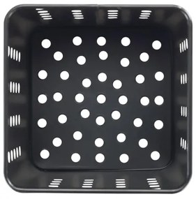 WENKO 54017100 - Portaposate SILIO 11,5 x 16,5 cm nero