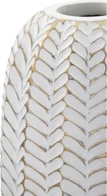 Vaso Resina Leaf Cm Ø 20X67