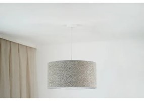 Brilagi - Lampadario a sospensione con filo BOUCLE ROLLER 1xE27/15W/230V diametro 45 cm grigio