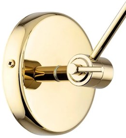 Argon 4897 - Applique ZAKYNTOS PLUS 1xE27/15W/230V bianco/oro