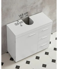 Mobile da bagno NICO bianco