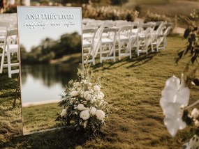 Adesivo per specchio S14 – And they lived happily ever after