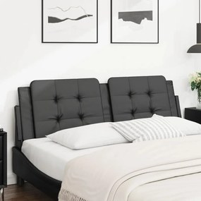 Cuscino Testiera Nero 160 Cm İn Similpelle /