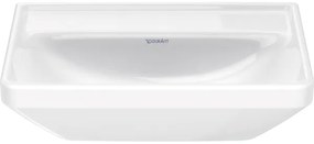 Duravit 738450070 - Lavabo sospeso D-NEO 45 x 33,5 cm in ceramica, finitura bianco lucido