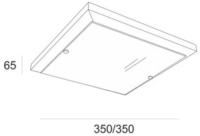 Lampada da soffitto 2xE27/60W/230V