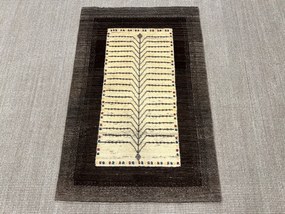 Gabbeh Tappeto 120 x 80 Beige (Iran) Annodato A Mano