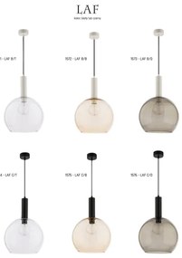 Jupiter 1576 - LAF C/D - Lampada a sospensione LAF E27/60W