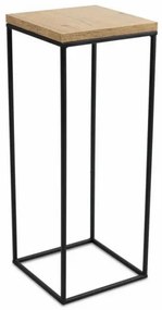 Portafiori BASICLOFT 60x24 nero/marrone