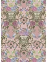 Blau Matthew Williamson Tapete Chateau - Pink