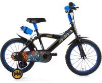 Bicicletta per Bambino 14 2 Freni Batman Nera