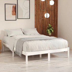 Giroletto Bianco İn Legno Massello Di Pino 120x200 Cm /