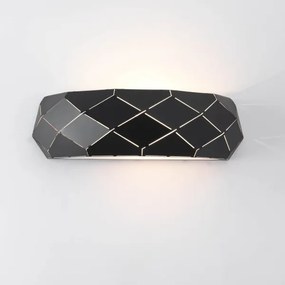 Applique da parete REUS 1xE27/40W/230V, nero