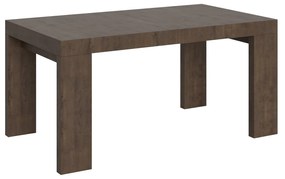 Tavolo allungabile 90x160/420 cm Roxell in diverse finiture, Noce