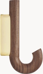 Gancio da parete in legno di noce Umbrella, in diverse dimensioni