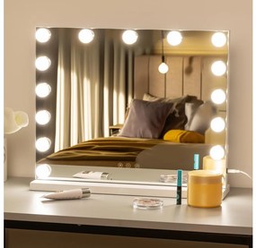 Brilagi - Specchio trucco LED dimmerabile HOLLYWOOD 15W 3000-6500K