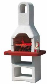 Barbecue A Carbonella In Refrattario 86 x 56 x h 187 Cm Dallas Sunday