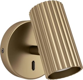 Eglo 902033 - Applique spot da parete PORTILLO 1xGU10/5W/230V dorata