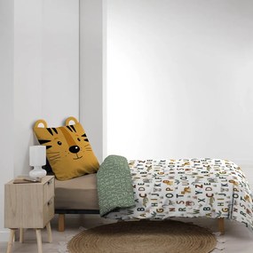 Set copripiumino e federa da bambini in cotone per letto singolo 140x200 cm Tigry – douceur d'intérieur