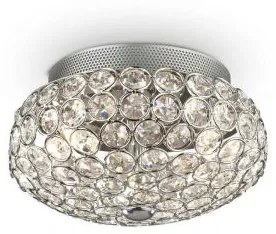 Lampada da soffitto king pl3 cromo