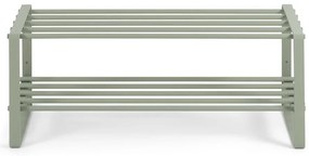 Scarpiera in metallo grigio-verde Rex - Spinder Design