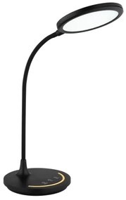 Globo 58483 - Lampada da tavolo touch dimmerabile KENNY LED/12W/230V nera