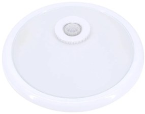 Plafoniera 2xE27 con Sensore di Movimento da soffitto e parete