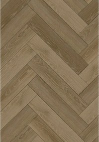 Mexen Yosemite  campione di pannelli vinilici a spina di pesce SPC 6,5 mm, sottostrato IPEX 1,5 mm, 4 V-Fuga, Rovere - F1185-S