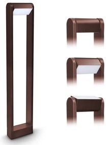 Brilagi - Lampada LED da esterno CROTONE LED/7W/230V marrone IP54 80 cm