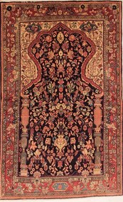 Djosan Tappeto persiano 210x130 Blu (Iran) Annodato A Mano