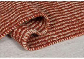 Tappeto in lana arancione 60x200 cm Anu - Flair Rugs