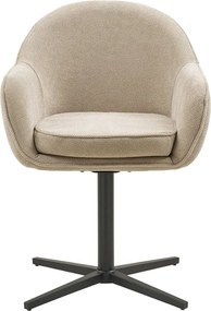 Set di sedie da pranzo grigio chiaro in imbottito con braccioli 2 pz Tamera – House Nordic