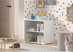 Libreria per bambini bianca 68x62x43 cm Sam – Vipack