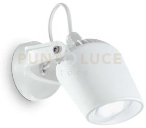 Lampada da parete elio ap1 bianco