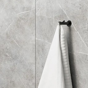 OMNIRES MP60120BL - Gancio a muro MODERN PROJECT opaco nero