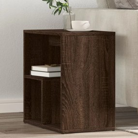 Tavolini 2 Pz Rovere Marrone 50x30x50 Cm İn Legno Multistrato /