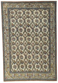 Ghom Tappeto persiano 220 x 320 Beige (Iran) Annodato A Mano