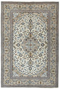 Kashan Tappeto 290 x 200 Beige (Iran) Annodato A Mano