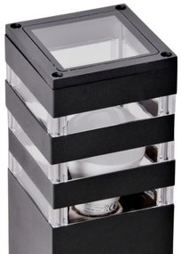 Lampada da esterno con sensore TEKSAS 1xE27/12W/230V IP44 44 cm antracite