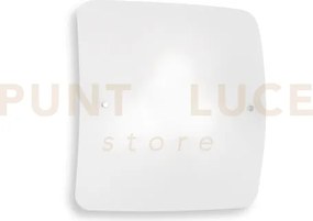 Celine plafoniera in vetro e meallo 2 luci attacco e27 l.29,5cm