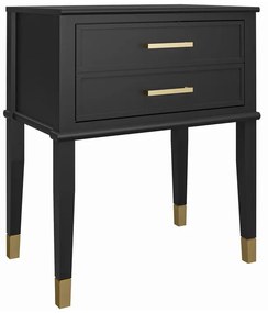 Comodino nero Westerleigh – CosmoLiving by Cosmopolitan