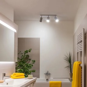 Brilagi - Luce Spot da bagno SELE 3xGU10/30W/230V IP44 cromo lucido