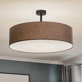 TK Lighting Plafoniere Rondo con distanza, grigio Ø 60cm
