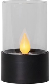 Decorazione luminosa a LED nera per esterni, altezza 13,5 cm Puloun - Star Trading